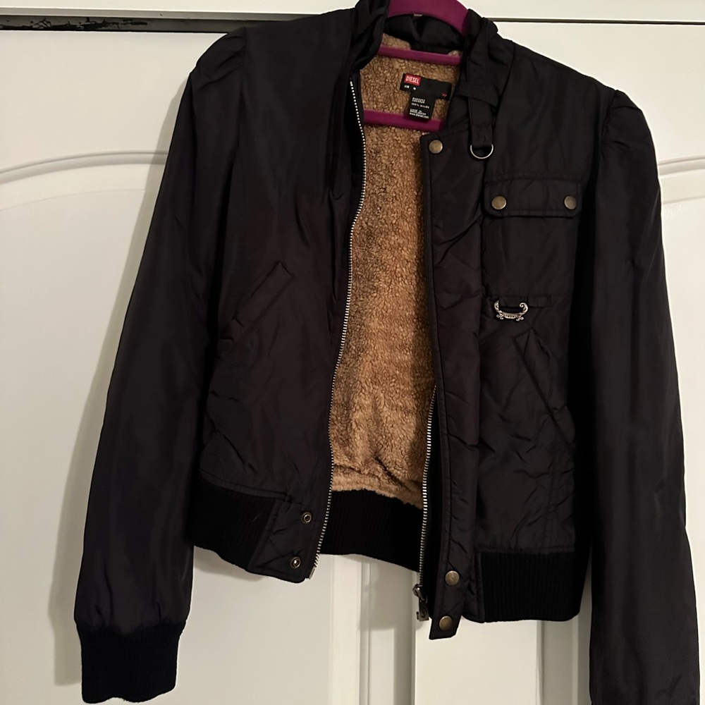 Vintage Diesel Nylon Bomber Jacket